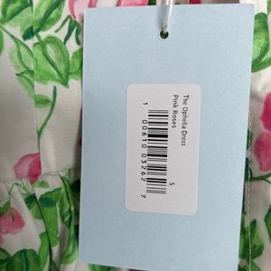 NWT Hill House Home Ophelia Nap Dress in Pink Roses